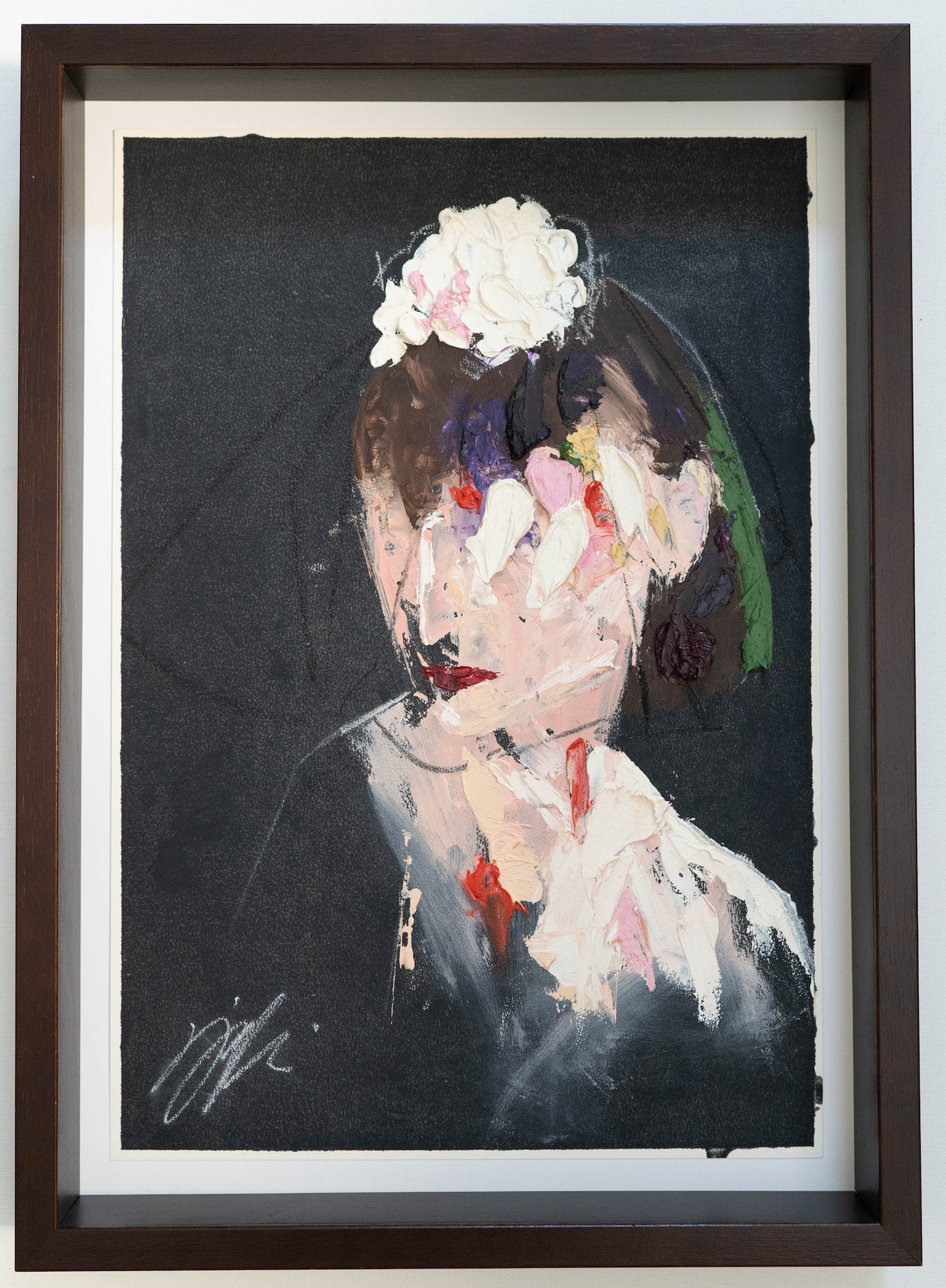 mirror series UNTITLED Portrait contemporary painting art