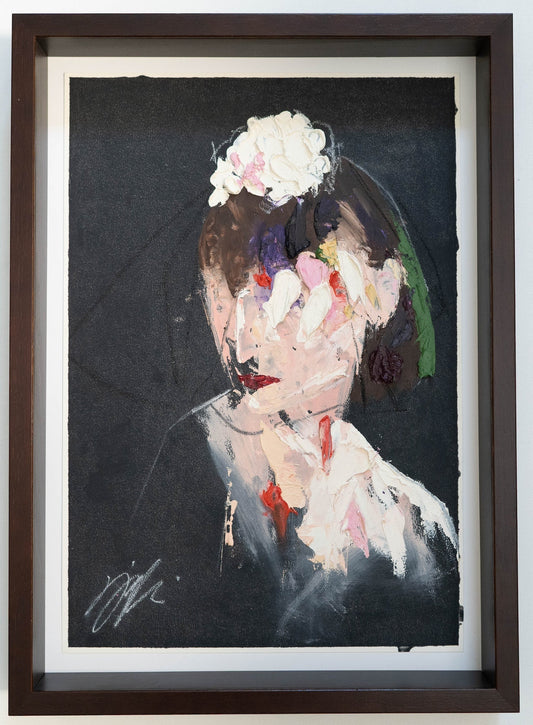 mirror series UNTITLED Portrait contemporary painting art