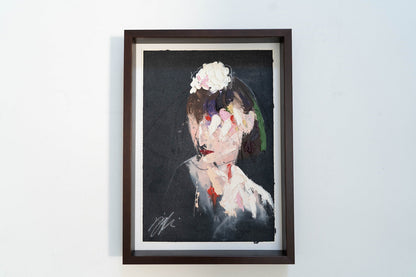 mirror series UNTITLED Portrait contemporary painting art