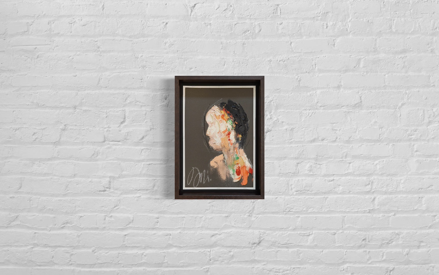 mirror series UNTITLED Portrait contemporary painting art contemporary painting art