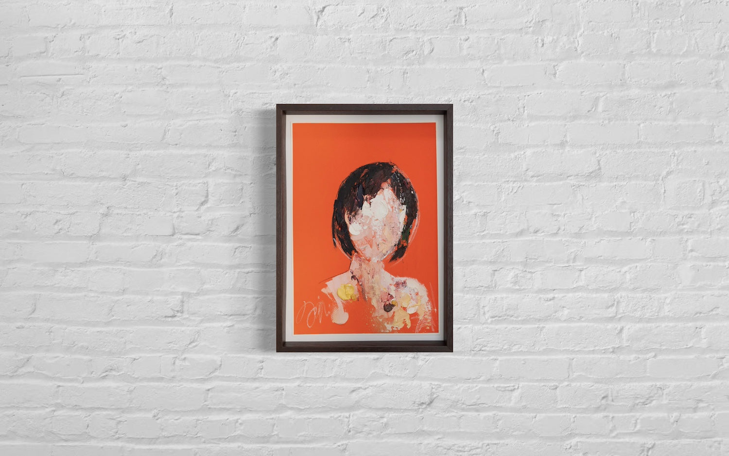 mirror series UNTITLED Portrait (Large size) contemporary painting art