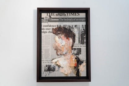 mirror series UNTITLED Portrait (Large size) contemporary painting art