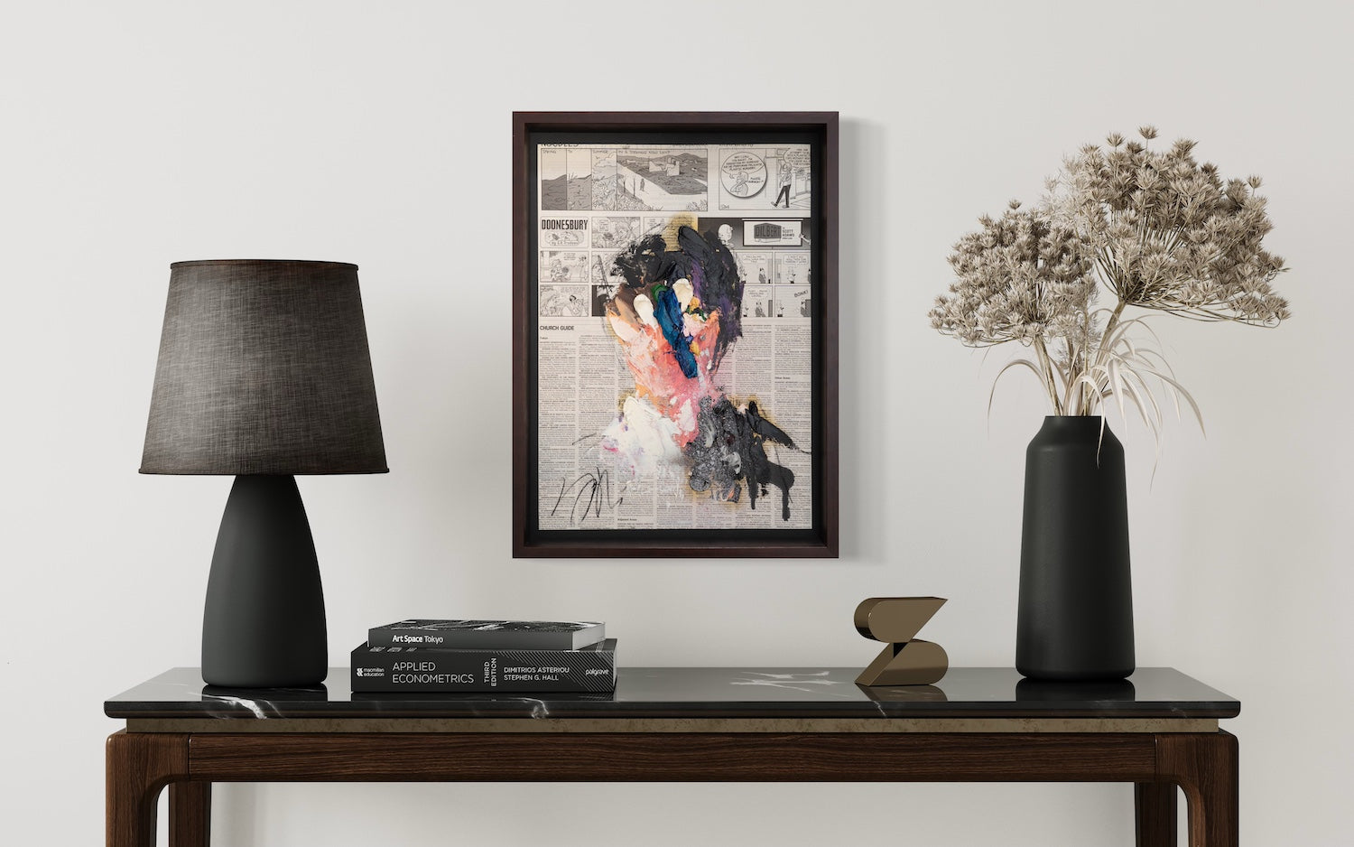 mirror series UNTITLED Portrait (Large size) contemporary painting art