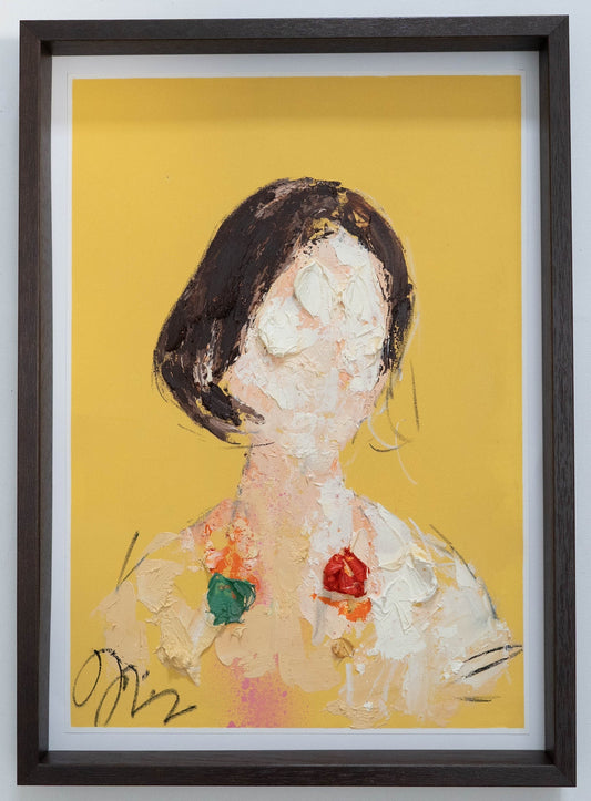 mirror series UNTITLED Portrait (Large size) contemporary painting art