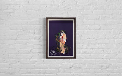 mirror series UNTITLED Portrait (Large size) contemporary painting art