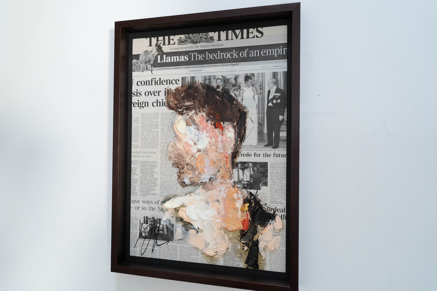 mirror series UNTITLED Portrait (Large size) contemporary painting art