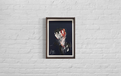 mirror series UNTITLED Portrait (Large size) contemporary painting art