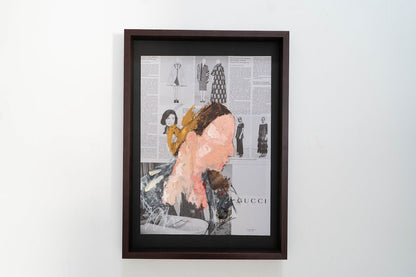 mirror series UNTITLED Portrait (Large size) contemporary painting art
