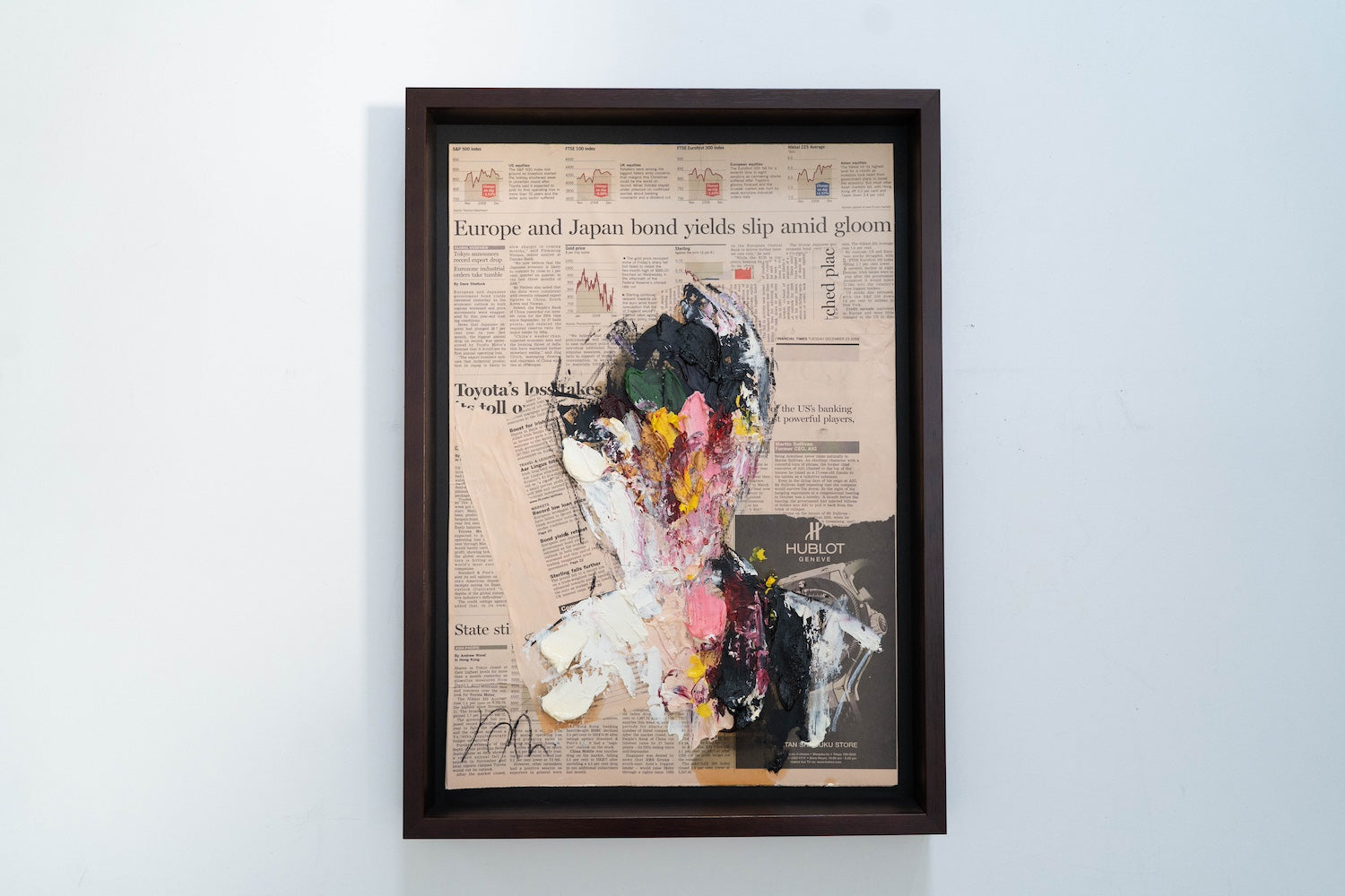 mirror series UNTITLED Portrait (Large size) contemporary painting art