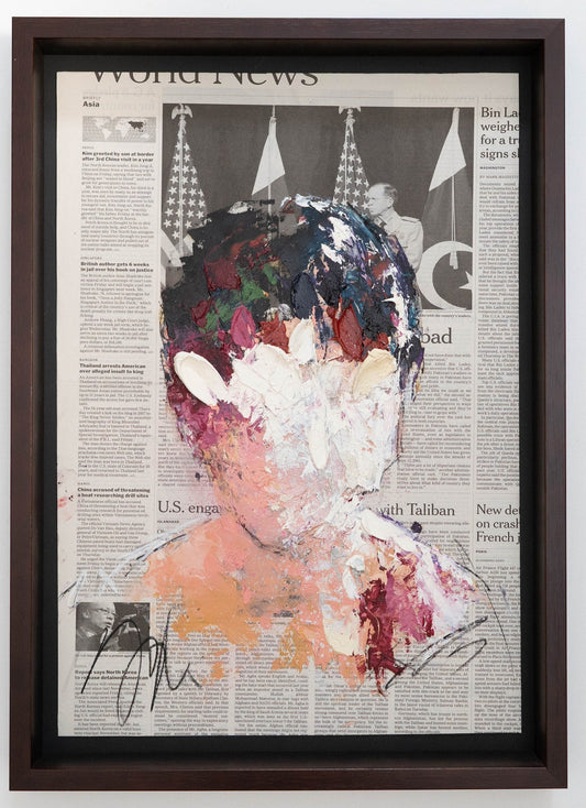 mirror series UNTITLED Portrait (Large size) contemporary painting art