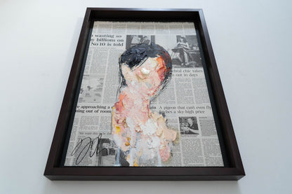 mirror series UNTITLED Portrait (Large size) contemporary painting art