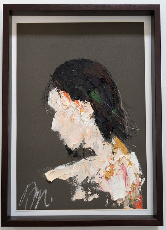 mirror series UNTITLED Portrait (Large size) contemporary painting art
