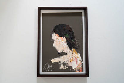 mirror series UNTITLED Portrait (Large size) contemporary painting art