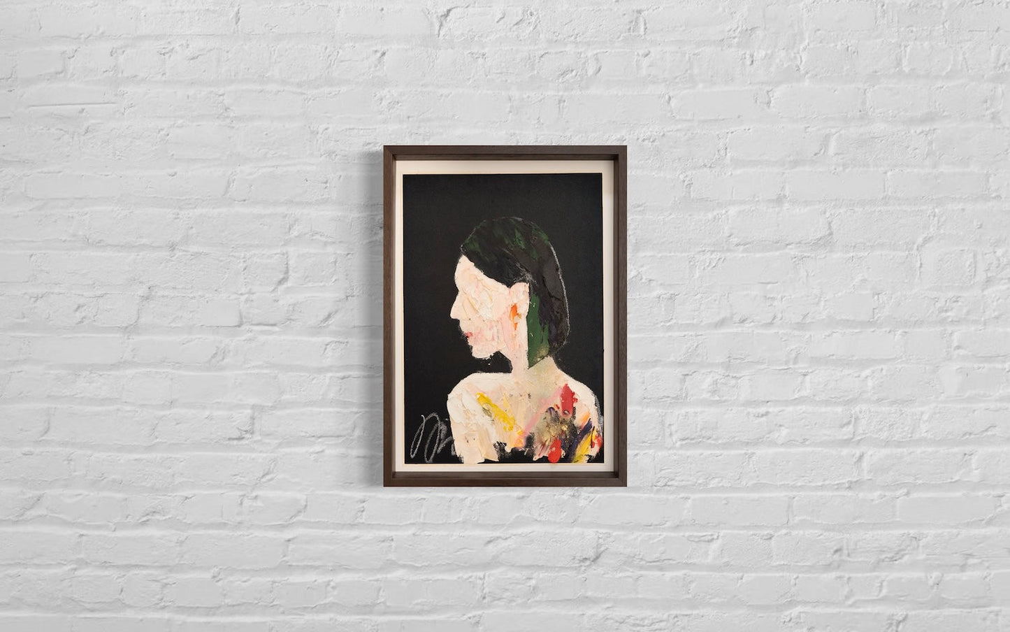 mirror series UNTITLED Portrait (Large size) contemporary painting art