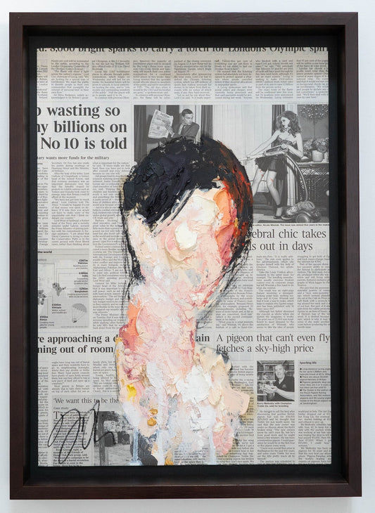 mirror series UNTITLED Portrait (Large size) contemporary painting art