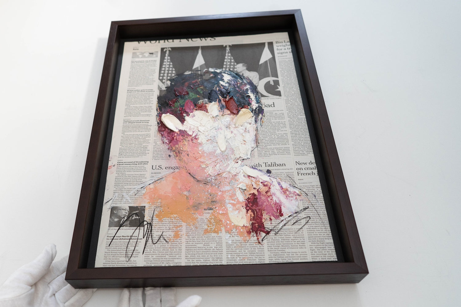 mirror series UNTITLED Portrait (Large size) contemporary painting art