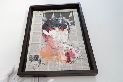 mirror series UNTITLED Portrait (Large size) contemporary painting art