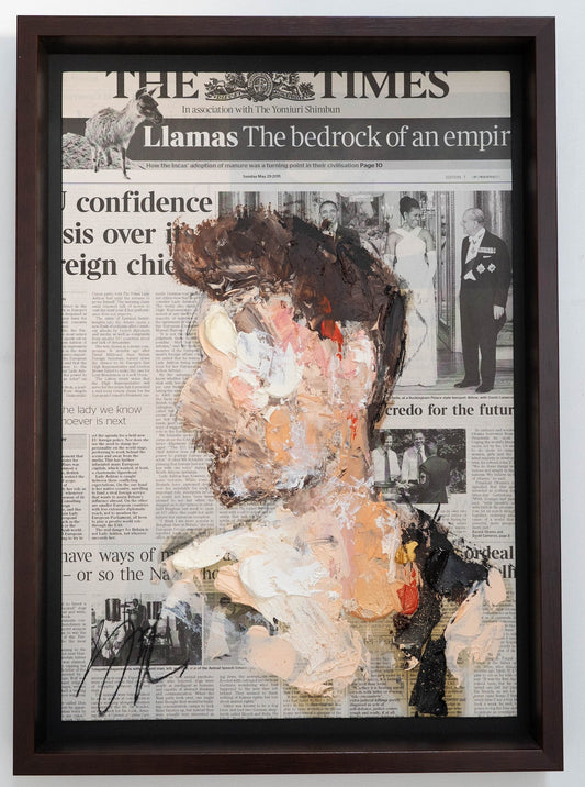 mirror series UNTITLED Portrait (Large size) contemporary painting art