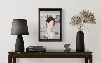 mirror series UNTITLED Portrait (Large size) contemporary painting art