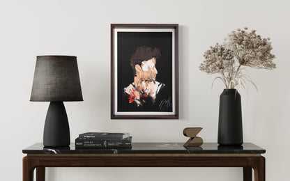 mirror series UNTITLED Portrait (Large size) contemporary painting art