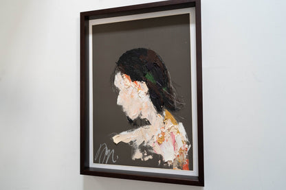 mirror series UNTITLED Portrait (Large size) contemporary painting art