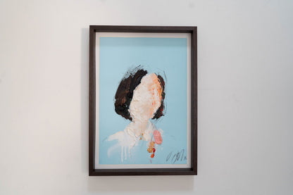 mirror series UNTITLED Portrait (Large size) contemporary painting art