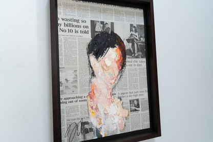 mirror series UNTITLED Portrait (Large size) contemporary painting art