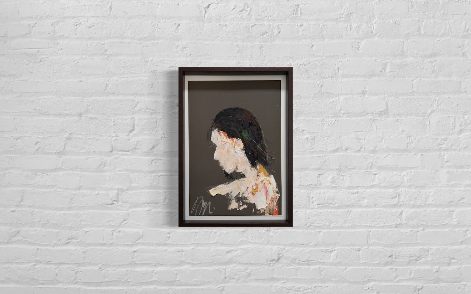 mirror series UNTITLED Portrait (Large size) contemporary painting art