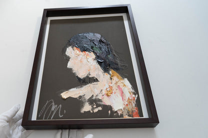 mirror series UNTITLED Portrait (Large size) contemporary painting art