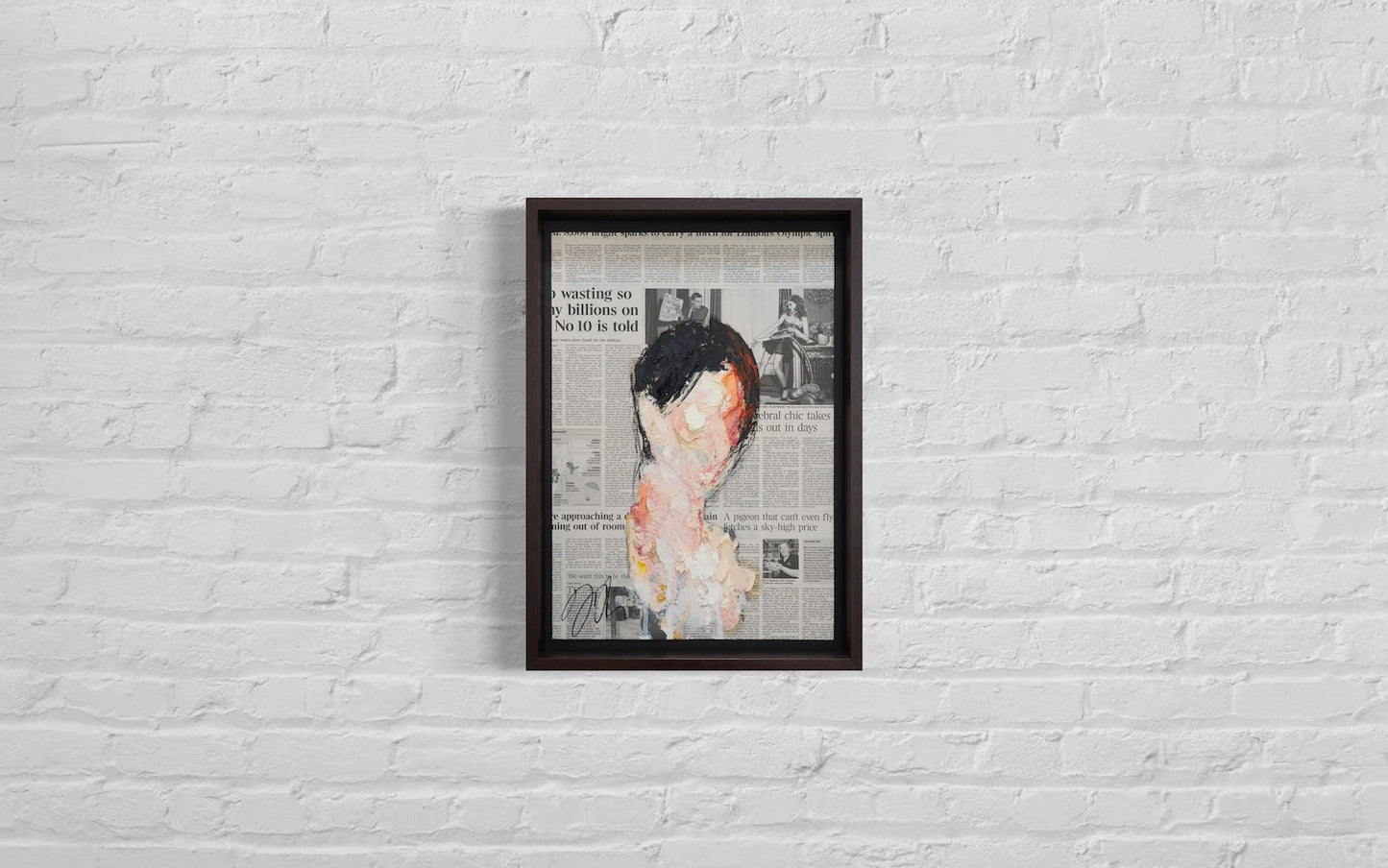 mirror series UNTITLED Portrait (Large size) contemporary painting art