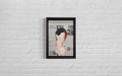mirror series UNTITLED Portrait (Large size) contemporary painting art