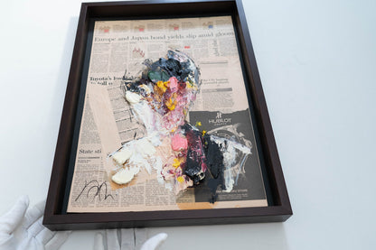 mirror series UNTITLED Portrait (Large size) contemporary painting art