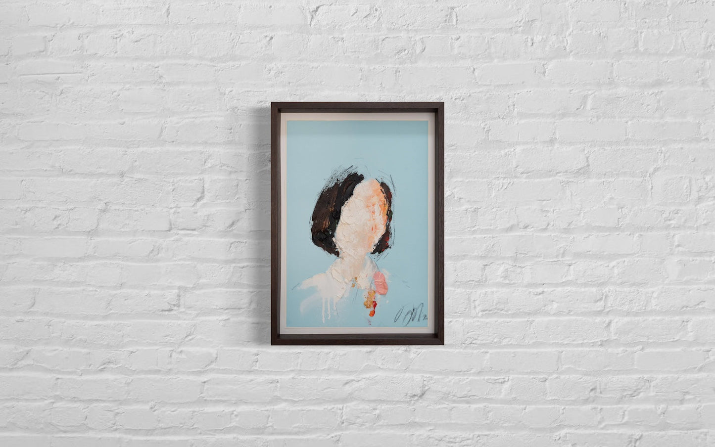 mirror series UNTITLED Portrait (Large size) contemporary painting art
