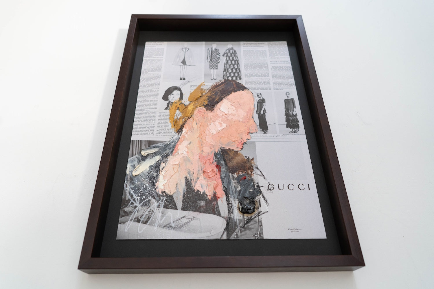 mirror series UNTITLED Portrait (Large size) contemporary painting art