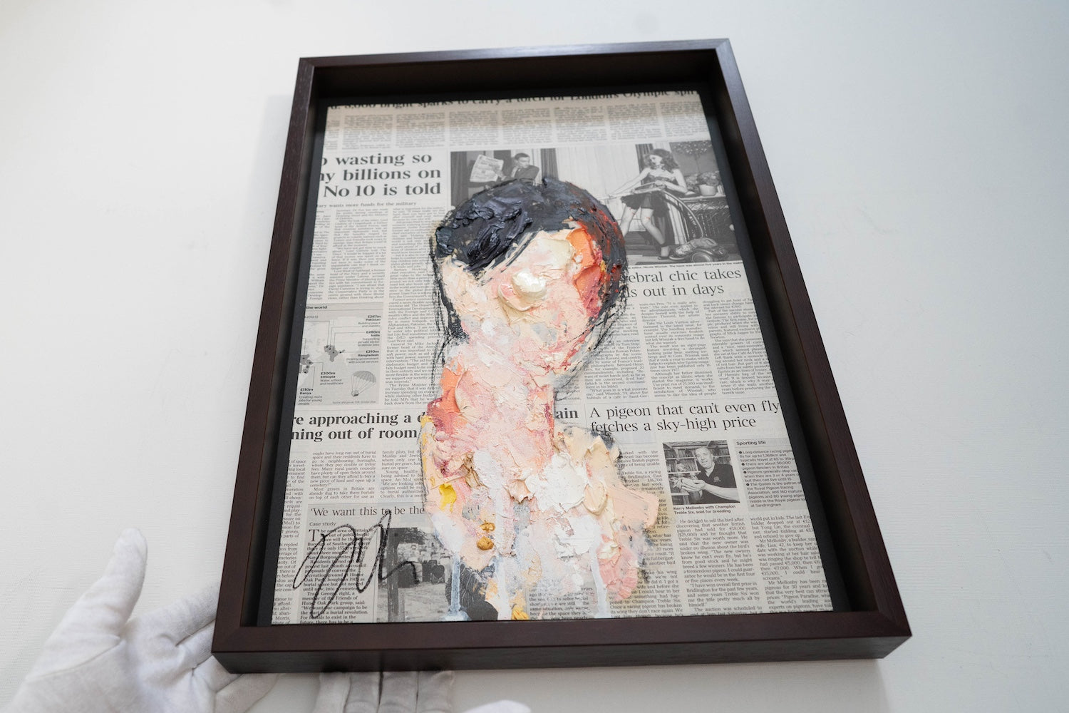 mirror series UNTITLED Portrait (Large size) contemporary painting art