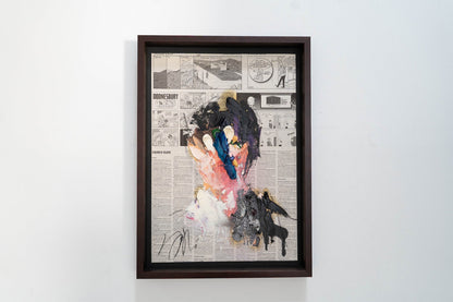mirror series UNTITLED Portrait (Large size) contemporary painting art
