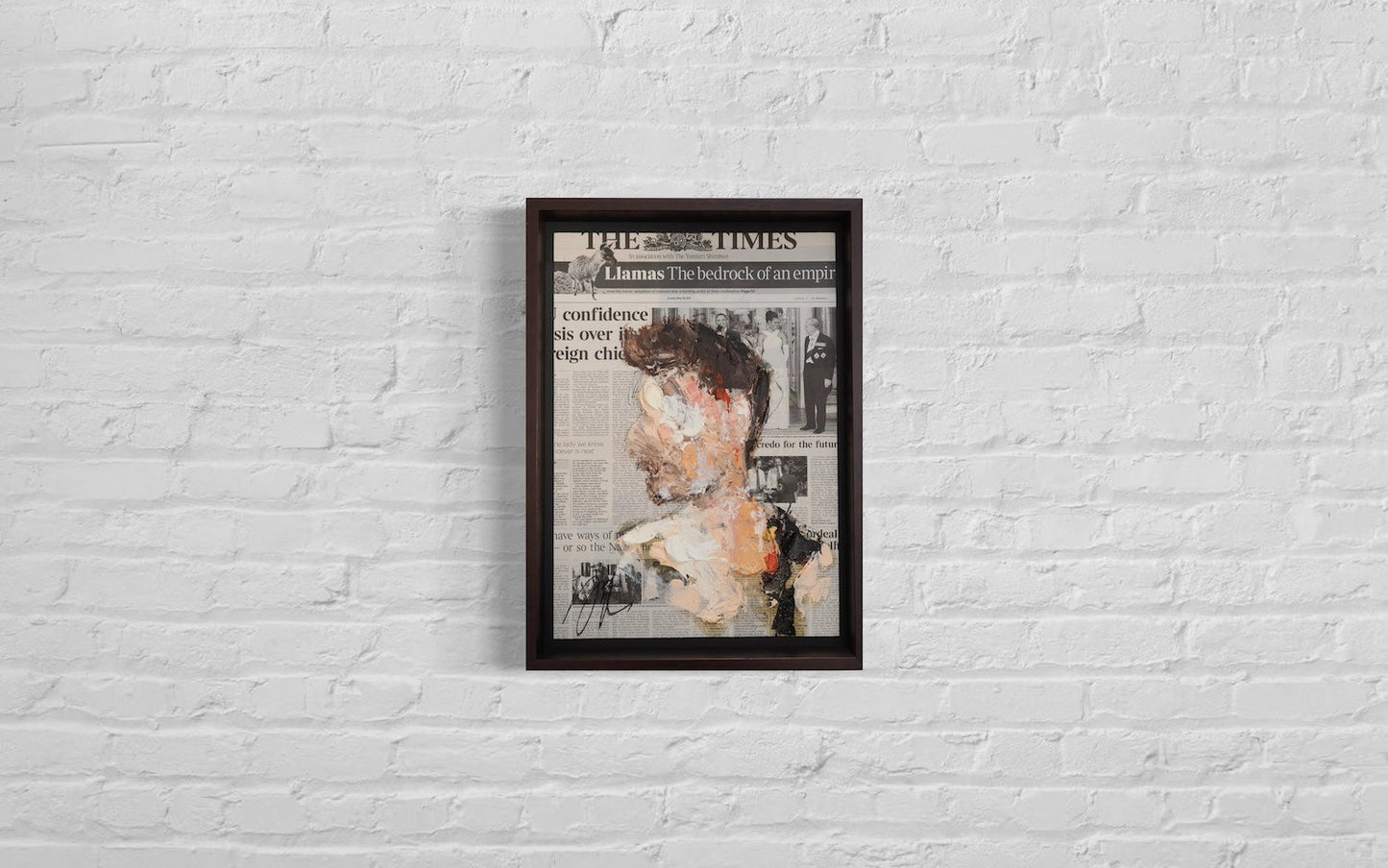 mirror series UNTITLED Portrait (Large size) contemporary painting art