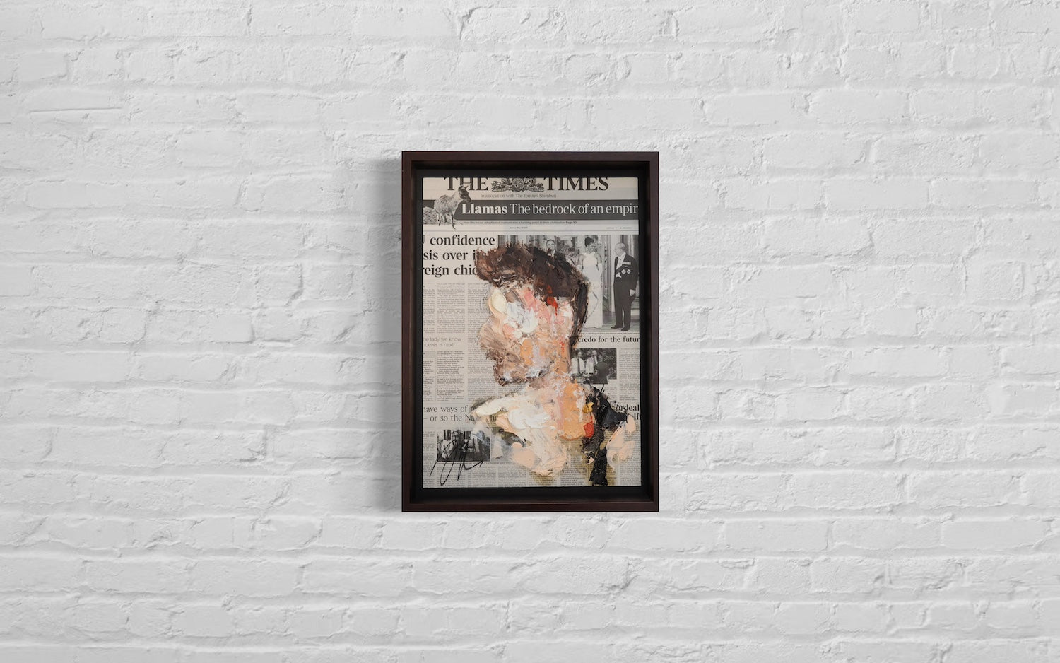 mirror series UNTITLED Portrait (Large size) contemporary painting art