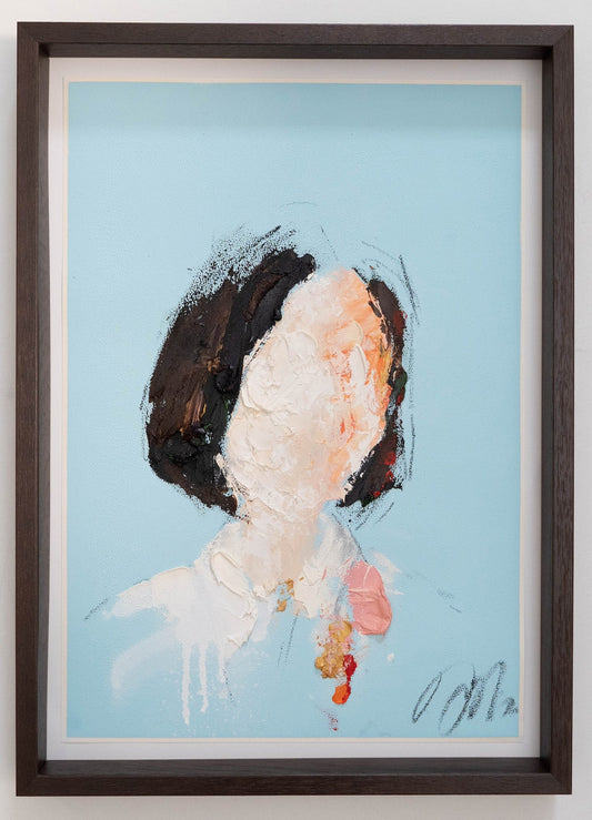 mirror series UNTITLED Portrait (Large size) contemporary painting art