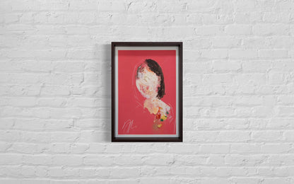 mirror series UNTITLED Portrait (Large size) contemporary painting art
