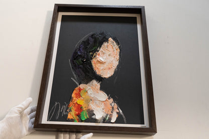 mirror series UNTITLED Portrait (Large size) contemporary painting art