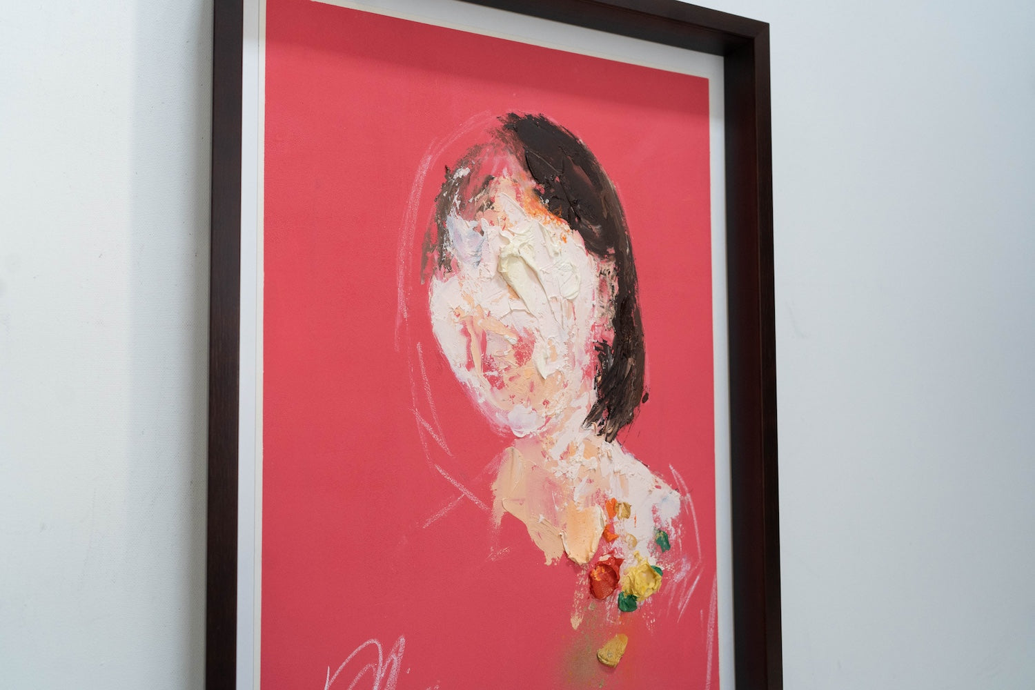 mirror series UNTITLED Portrait (Large size) contemporary painting art