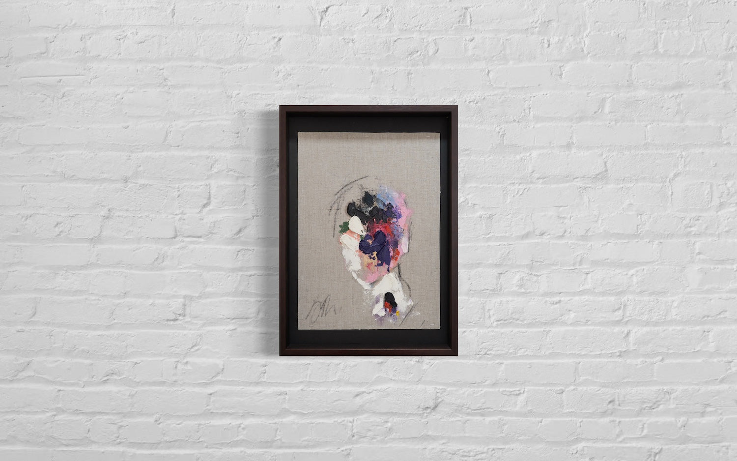 mirror series UNTITLED Portrait (Large size) contemporary painting art