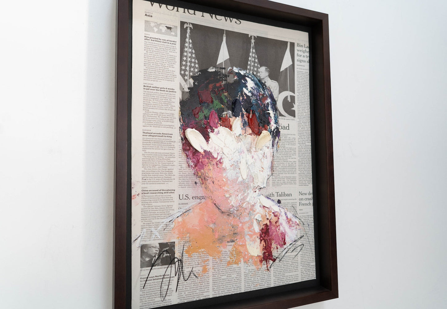 mirror series UNTITLED Portrait (Large size) contemporary painting art