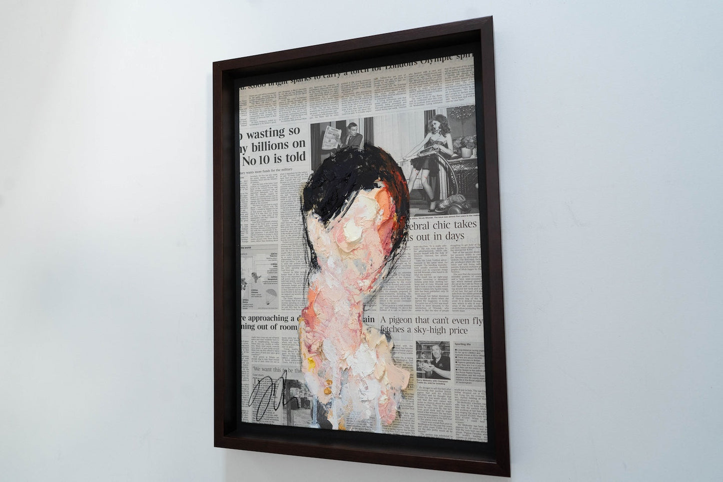 mirror series UNTITLED Portrait (Large size) contemporary painting art