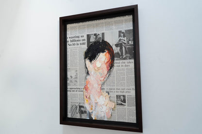mirror series UNTITLED Portrait (Large size) contemporary painting art