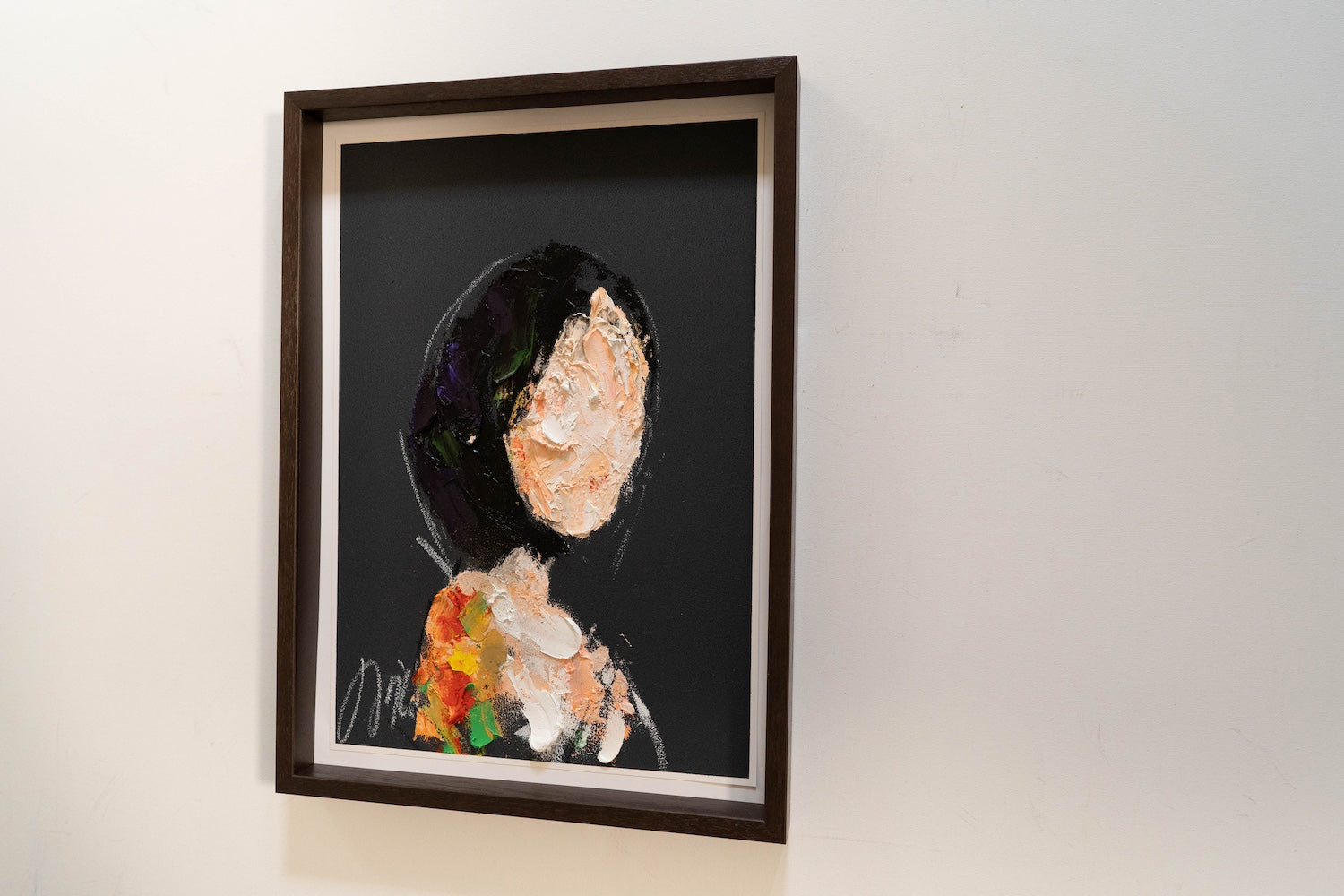 mirror series UNTITLED Portrait (Large size) contemporary painting art
