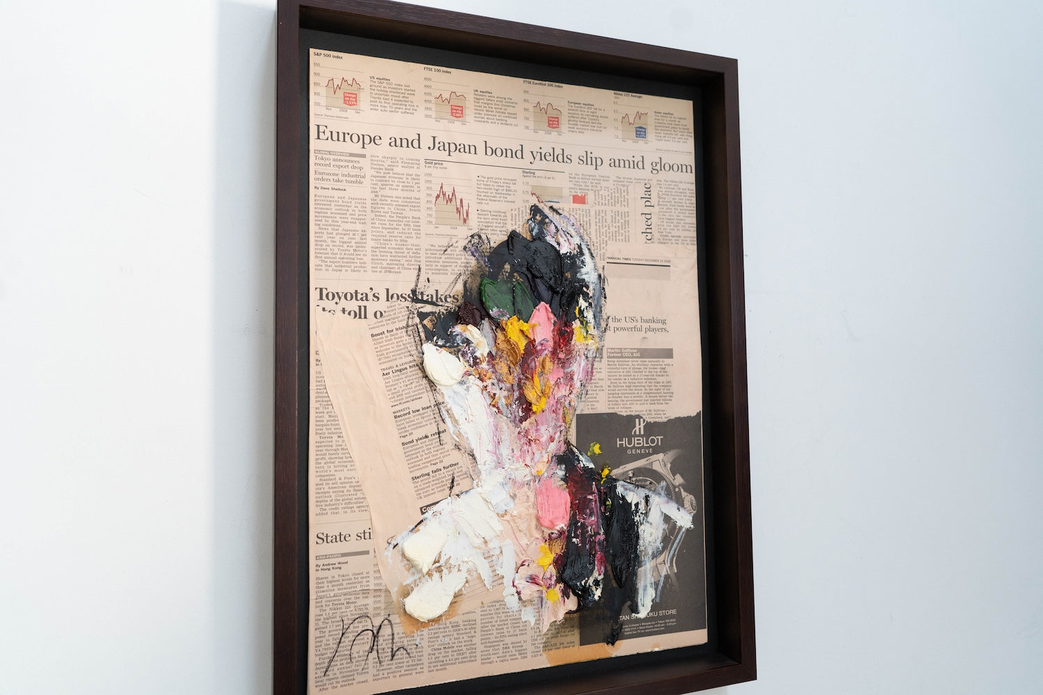 mirror series UNTITLED Portrait (Large size) contemporary painting art