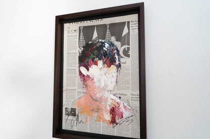 mirror series UNTITLED Portrait (Large size) contemporary painting art