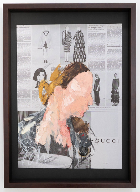 mirror series UNTITLED Portrait (Large size) contemporary painting art